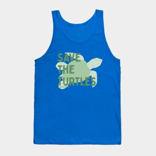 Save the Turtles © GraphicLoveShop Tank Top